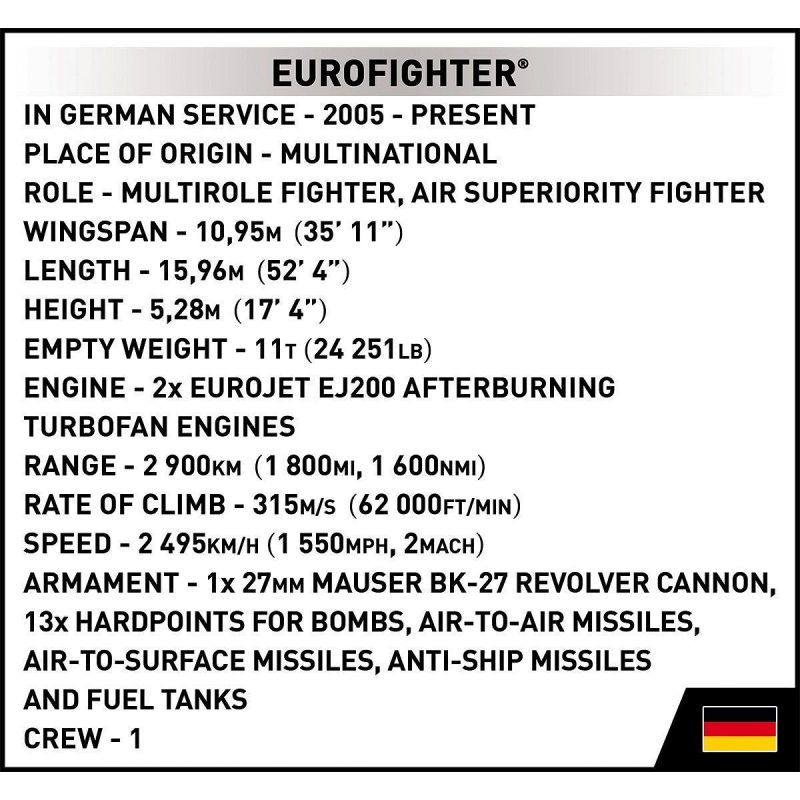 5848 - Eurofighter - Hobbycity.gr - COBI