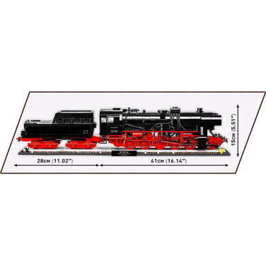 6287 - DR BR 52 Steam Locomotive & Railway Semaphore - Hobbycity.gr - COBI