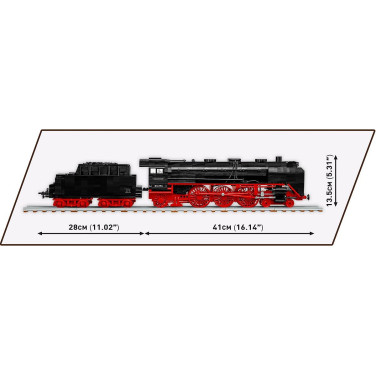 6288 - DR BR 03 Steam Locomotive - Hobbycity.gr - COBI