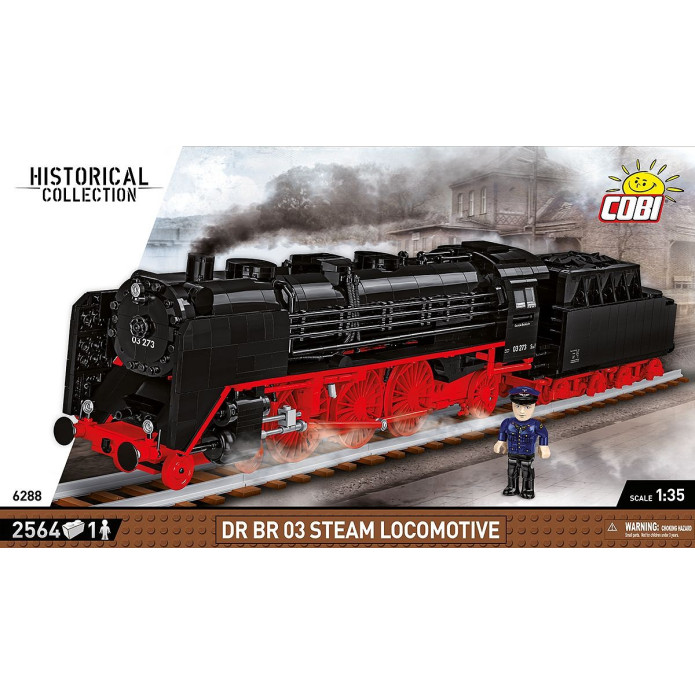 6288 - DR BR 03 Steam Locomotive - Hobbycity.gr - COBI