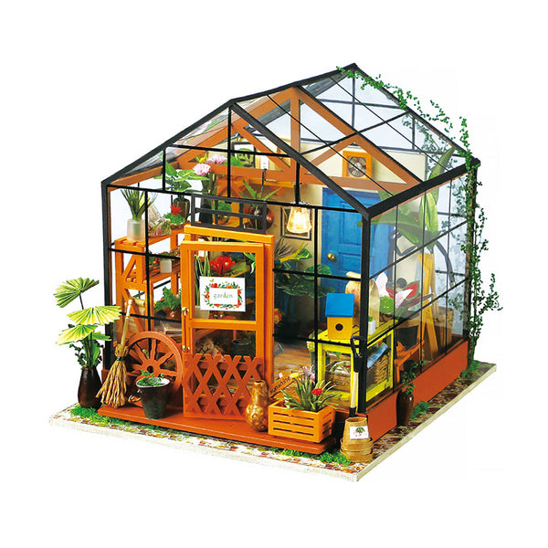 DG104 - Cathys Flower House με Φωτισμό - Hobbycity.gr - RoLife