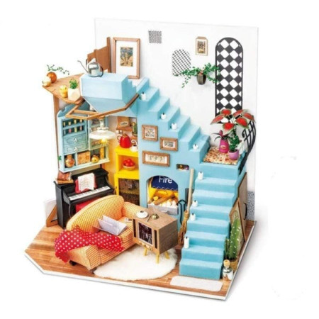 Joy's Peninsula Living Room με Φωτισμό