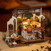 Slow Life Café με φωτισμό