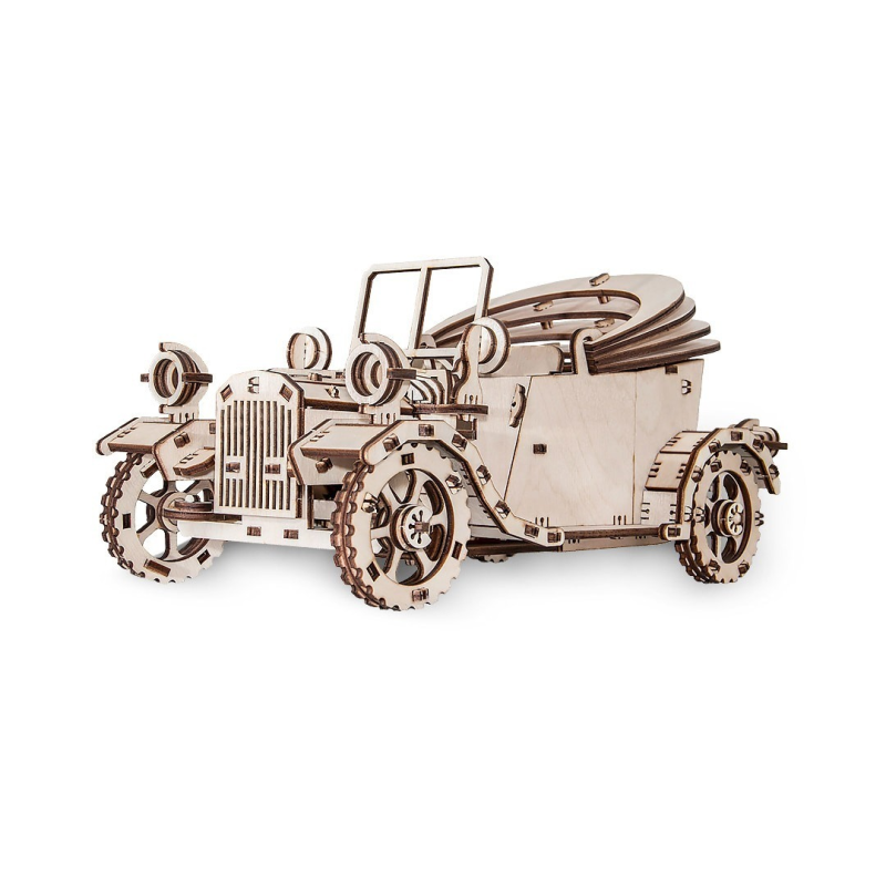 000372 - Retro car - Hobbycity.gr - EWA ECO-WOOD-ART