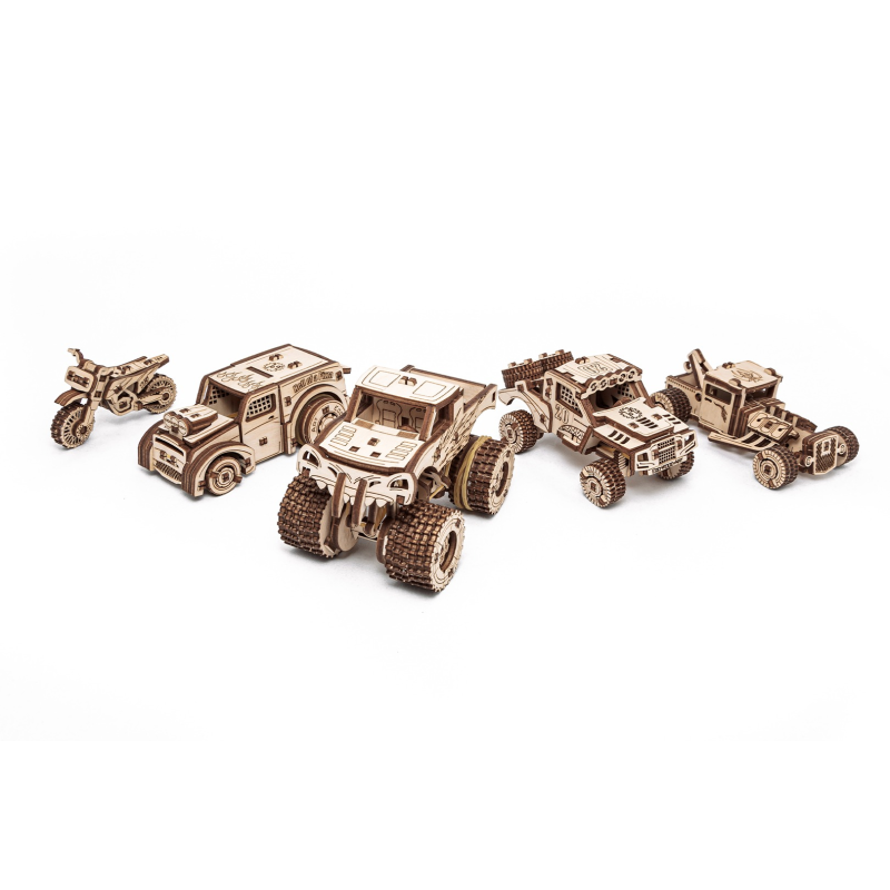 001034 - Σετ Οχημάτων - Hobbycity.gr - EWA ECO-WOOD-ART
