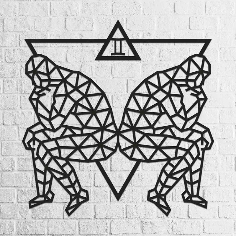 001256 - Ζώδια: ΔΙΔΥΜΟΙ - Hobbycity.gr - EWA ECO-WOOD-ART