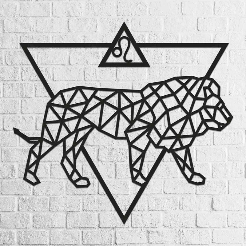 001270 - Ζώδια: ΛΕΩΝ - Hobbycity.gr - EWA ECO-WOOD-ART