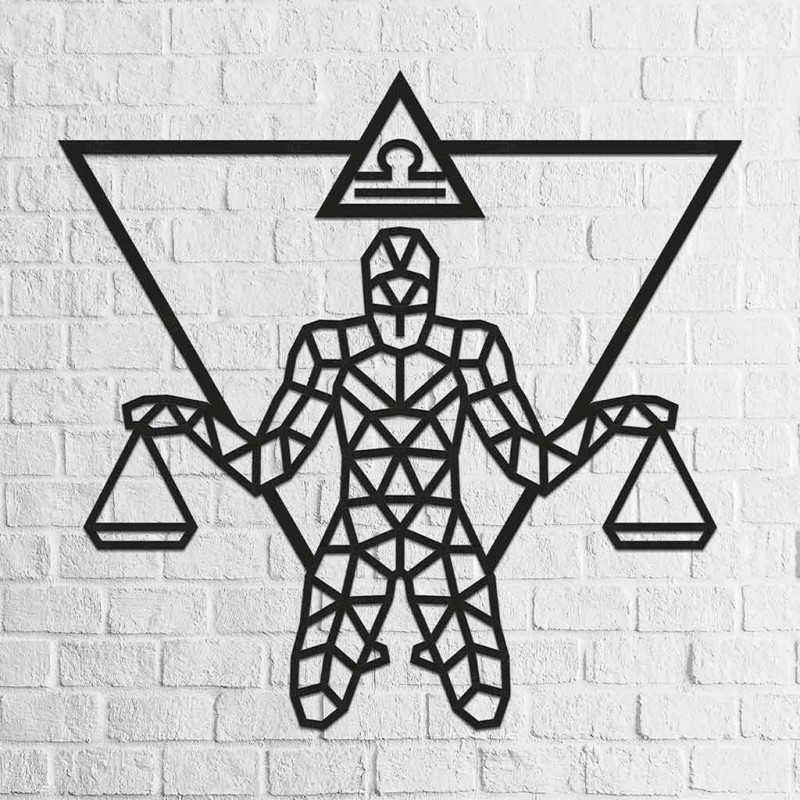 001294 - Ζώδια: ΖΥΓΟΣ - Hobbycity.gr - EWA ECO-WOOD-ART