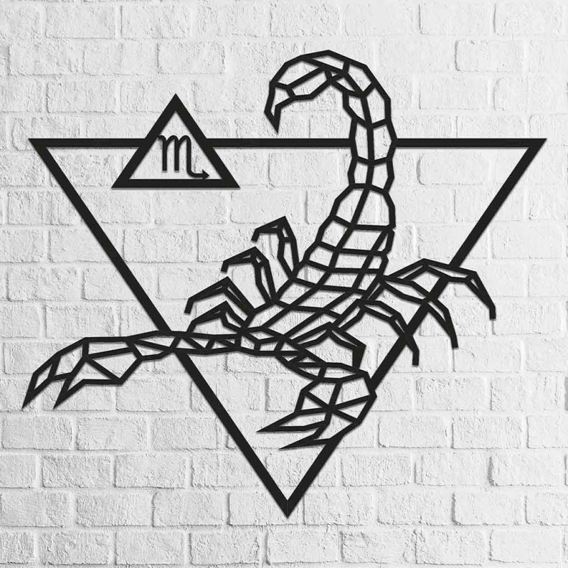 001300 - Ζώδια: ΣΚΟΡΠΙΟΣ - Hobbycity.gr - EWA ECO-WOOD-ART