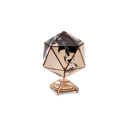 Icosahedral Globe (Μαύρο)