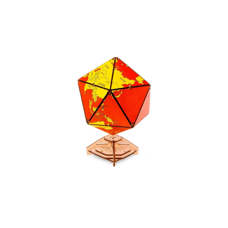 Icosahedral Globe (Κόκκινο)