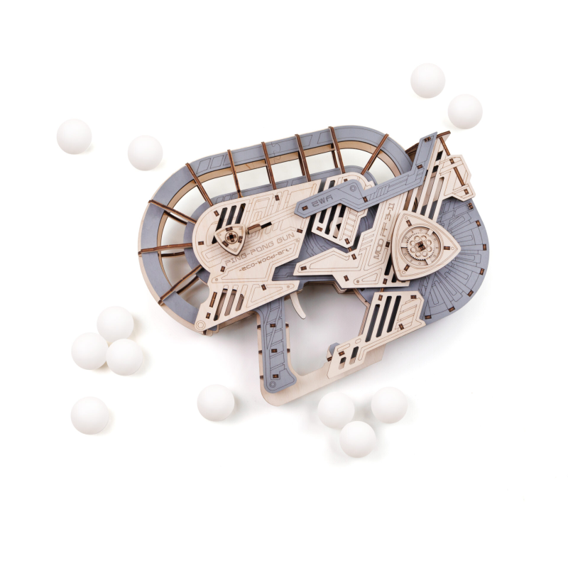 004189 - Ping-Pong Gun - Hobbycity.gr - EWA ECO-WOOD-ART