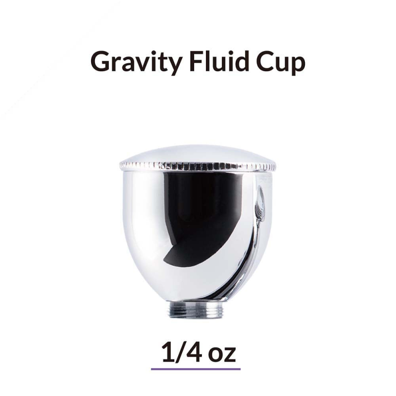 40522 - Airbrush Smooth Level Gravity Fluid Cup 1/4 OZ for Advanced Series - Hobbycity.gr - Gaahleri