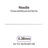 40584 - 0.38mm Airbrush Needle for Advanced Series - Hobbycity.gr - Gaahleri