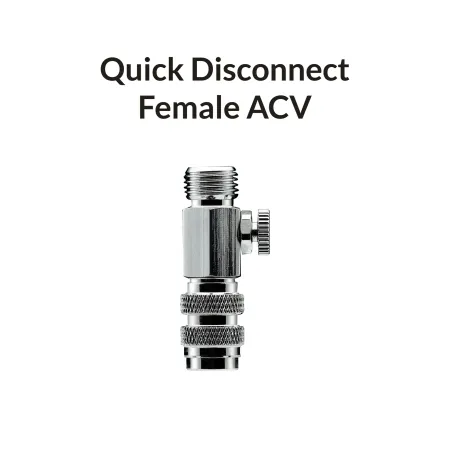 Quick Disconnect Female Adapter with Air Valve