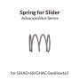 Spring for Slider for GHAD-68/Swallowtail