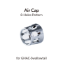 8-Holes Pattern Airbrush Air Cap for Swallowtail