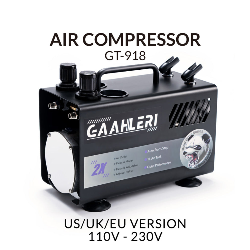 42878 - Dual Drive GT-918  Κομπρεσέρ Αερογράφου Gaahleri - Hobbycity.gr - Gaahleri