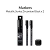 45053 - Μαρκαδόρος Μεταλλικού Χρώματος Zirconium Black  (2 τμχ) - Hobbycity.gr - Gaahleri