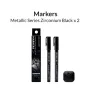 Μαρκαδόρος Μεταλλικού Χρώματος Zirconium Black  (2 τμχ)