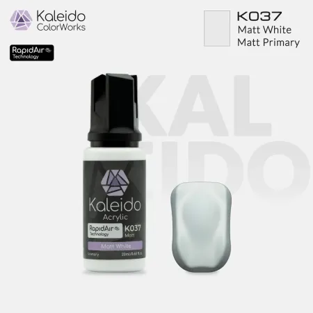 K037 White 20ml Matt