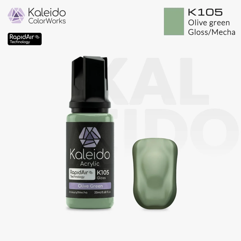 49297 - K105 Olive Green 20ml Mecha Gloss - Hobbycity.gr - Kaleido ColorWorks