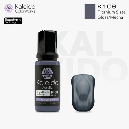 K108 Titanium Slate 20ml Mecha Gloss
