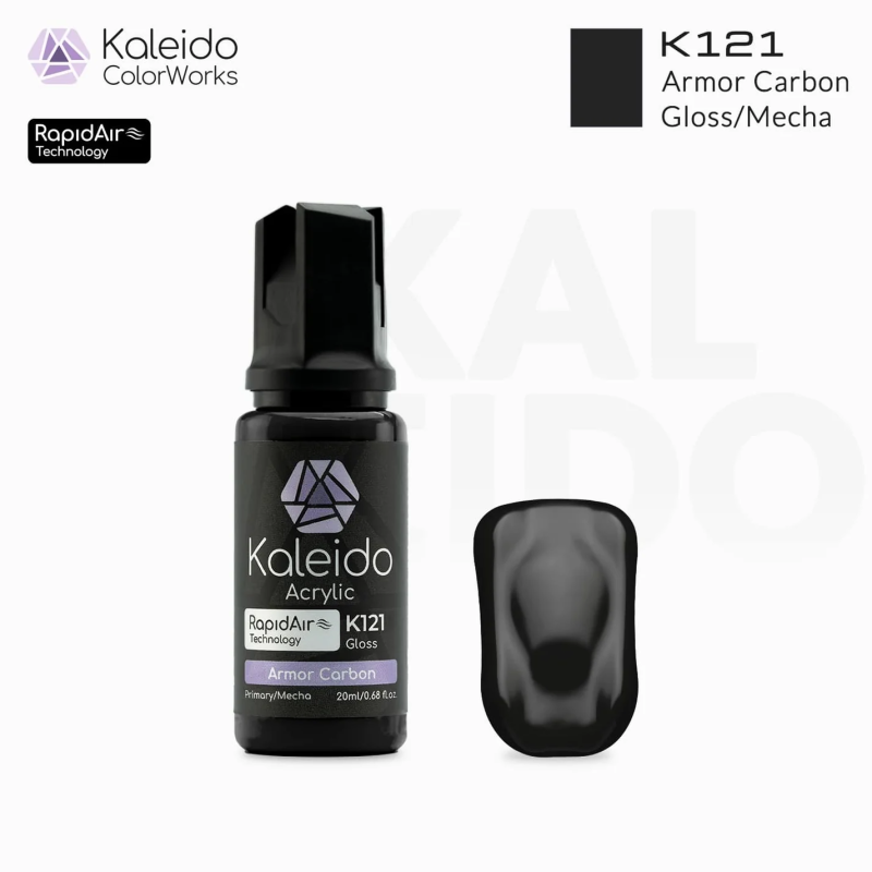 49457 - K121 Armor Carbon 20ml Mecha Gloss - Hobbycity.gr - Kaleido ColorWorks