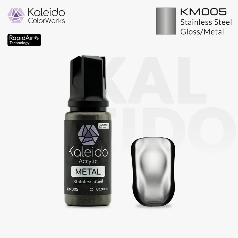 49778 - KM005 Stainless Steel 20ml - Hobbycity.gr - Kaleido ColorWorks