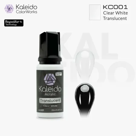 KC001 Clear White 20ml Ημιδιάφανο