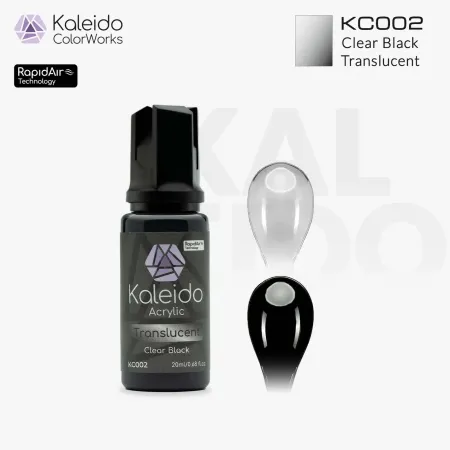 KC002 Clear Black 20ml Ημιδιάφανο