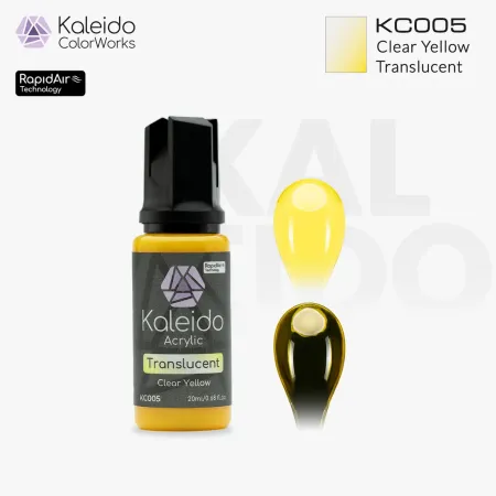 KC005 Clear Yellow 20ml Ημιδιάφανο