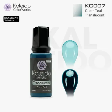 KC007 Clear Teal 20ml Ημιδιάφανο