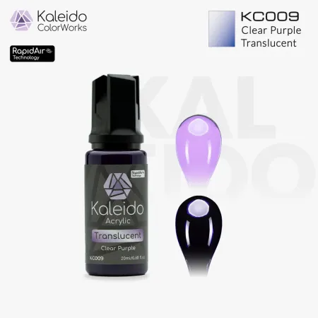 KC009 Clear Purple 20ml Ημιδιάφανο