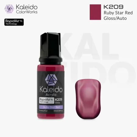 K209 Ruby Star Red 20ml Auto Gloss