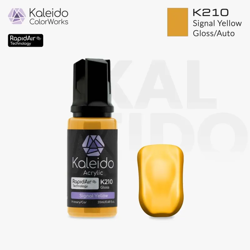 48009 - K210 Signal Yellow 20ml Auto Gloss - Hobbycity.gr - Kaleido ColorWorks