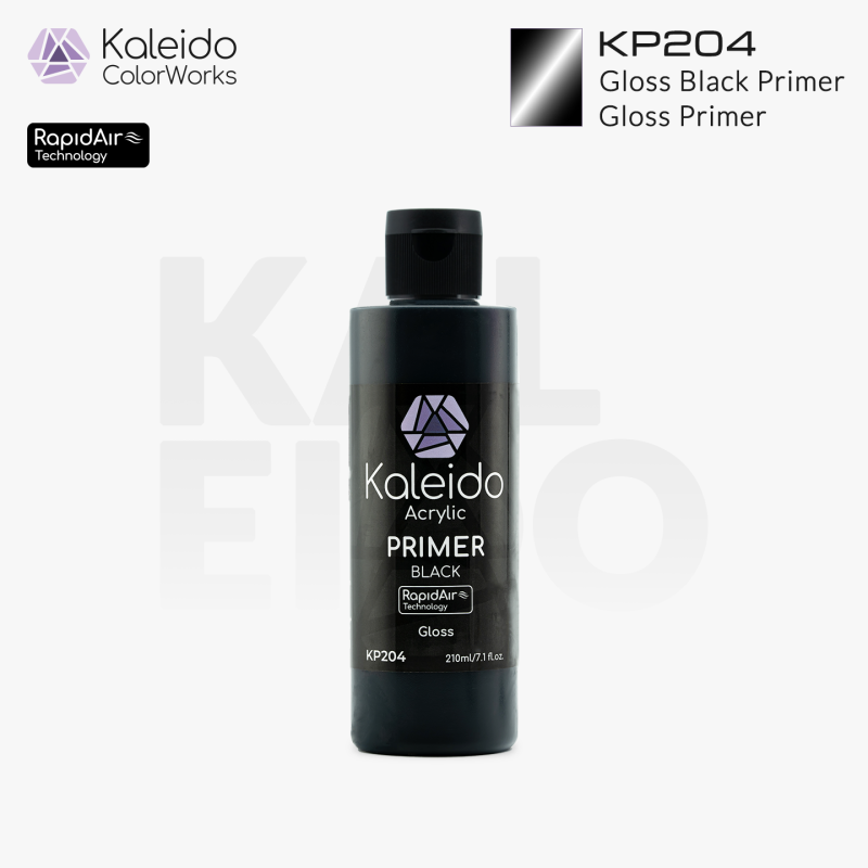49921 - KP204 Gloss Black Primer 210ml - Hobbycity.gr - Gaahleri