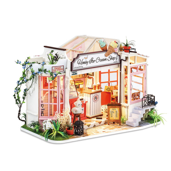 DG148 - Honey Ice-cream Shop με Φωτισμό - Hobbycity.gr - RoLife