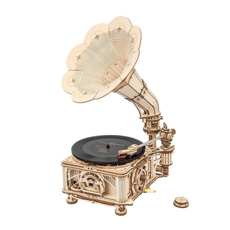 Classical Gramophone με 3 Μελωδίες από Δίσκο Βινυλίου: The merry gent, Memory of a dance, The giant killers
