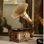 Classical Gramophone (Ηλεκτρική και Χειροκίνητη Λειτουργία Περιστροφής)