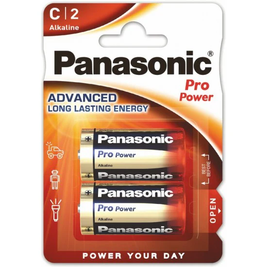 LR14 - PANASONIC LR14 C ALKALINE PRO POWER 2τμχ - Hobbycity.gr - PANASONIC