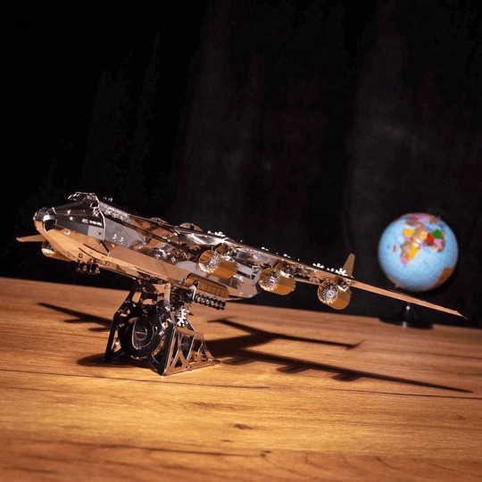 MT001EE - Aircraft Model AN-225 MRIYA - Επίσημη Exclusive Έκδοση - Hobbycity.gr - Metal Time