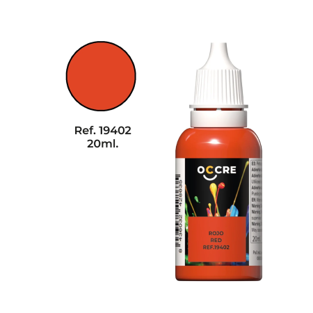 Κόκκινο Ακρυλικό Χρώμα 20 ml