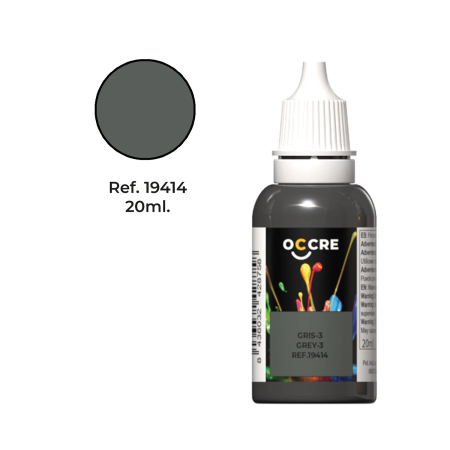 Γκρί-3 Σκούρο, Ακρυλικό Χρώμα 20 ml