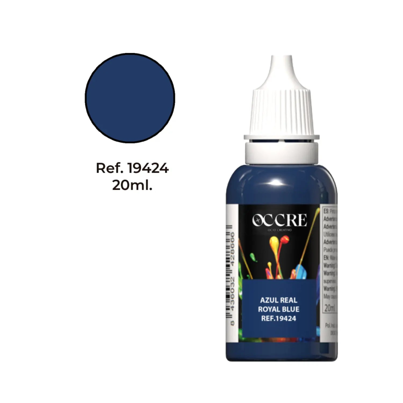 19424 - Royal Blue Ακρυλικό Χρώμα 20 ml - Hobbycity.gr - OcCre