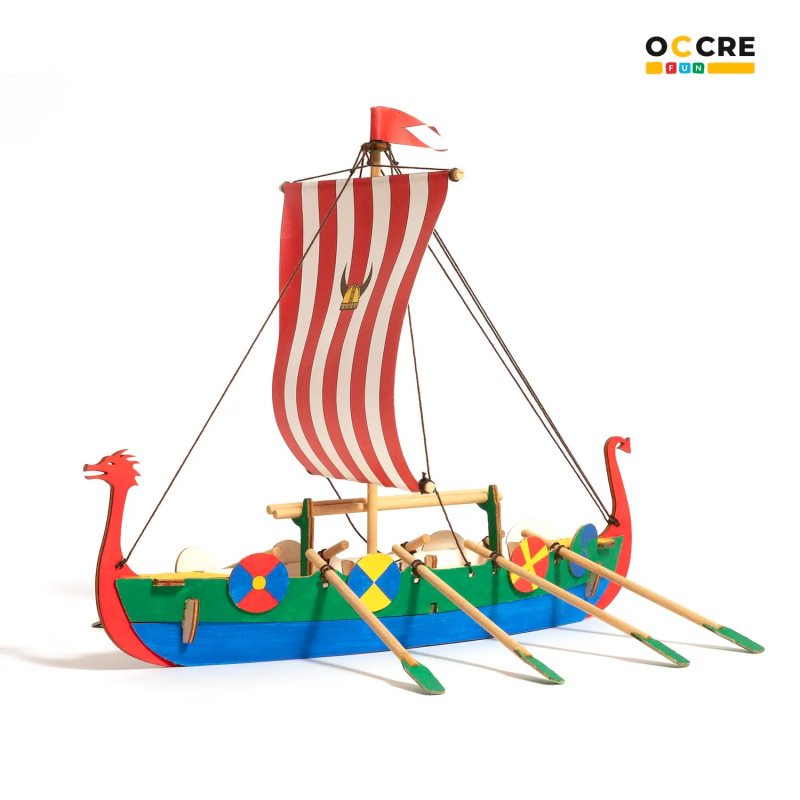 20001 - Viking Ship Craft for Kids - Hobbycity.gr - Occre