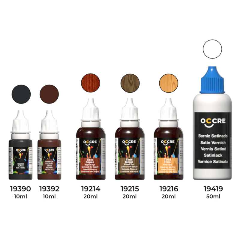 90560 - Πακέτο ακρυλικών χρωμάτων για το Μοντέλο Santa Maria - Hobbycity.gr - OcCre