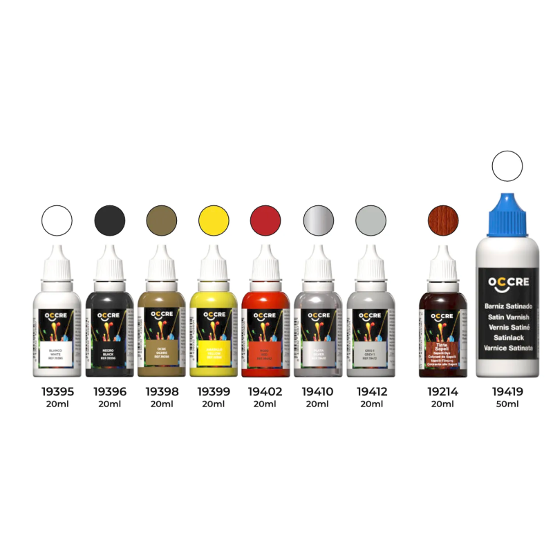 90565 - Πακέτο ακρυλικών χρωμάτων για το Μοντέλο Milan Tram - Hobbycity.gr - OcCre