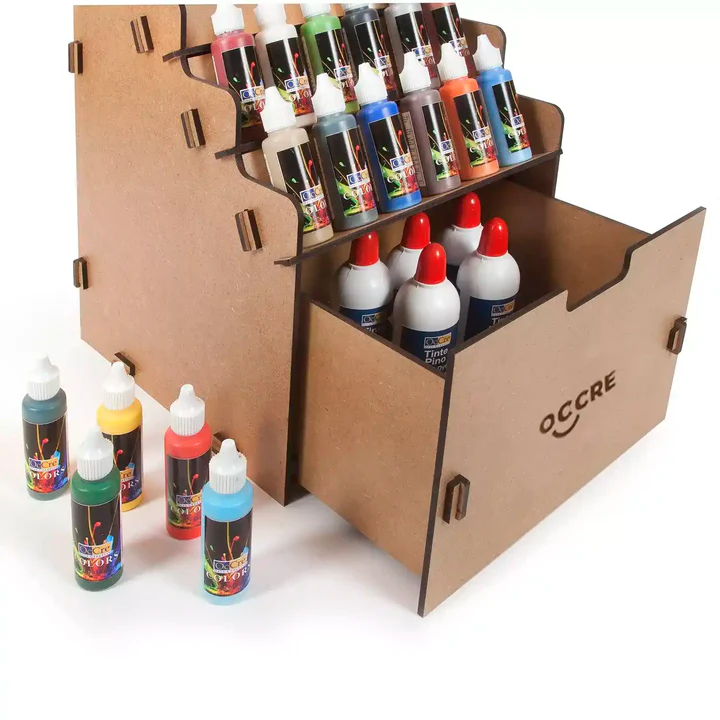 19140 - Εκθετήριο Χρωμάτων με Συρτάρι - Hobbycity.gr - OcCre