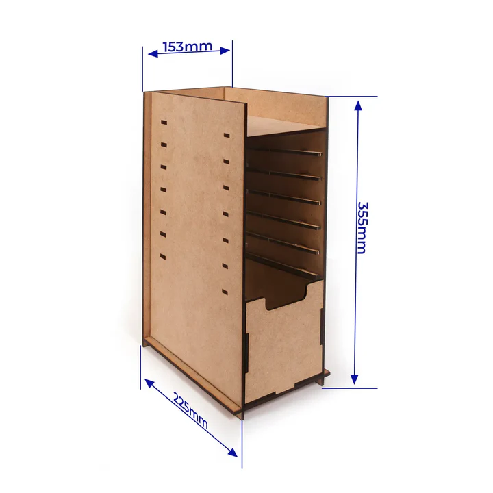 19137 - Ερμάριο Αποθήκευσης με υποδοχές συρταριών - Hobbycity.gr - OcCre